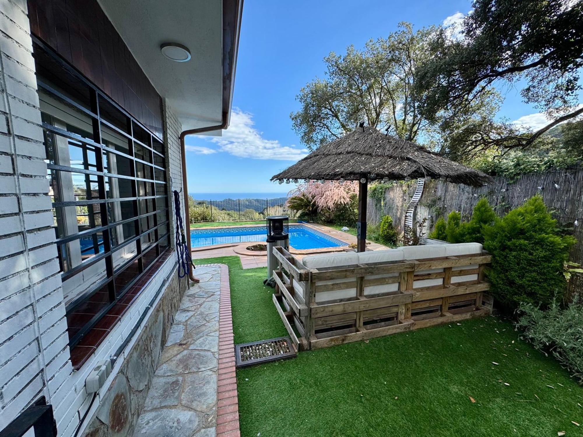 Casa Paraiso Piscina Tranquilidad Sant Cebrià de Vallalta Exterior foto